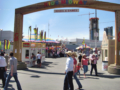 There was lots to see, to eat and to experience