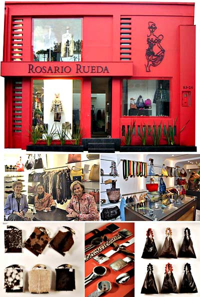 Rosario Rueda, note Rosario with the First Lady - rgt
 to lft: Rosario Rueda, Lina Moreno De Uribe, Colombia'a first lady and 