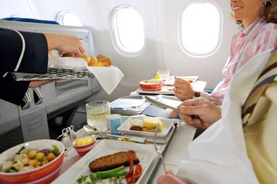 In-flight food service