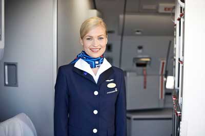 Finnair flight attendant
